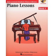 Piano Lessons Book 5/ Book Online Audio