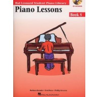 Piano Lessons Book 5/ Book Online Audio