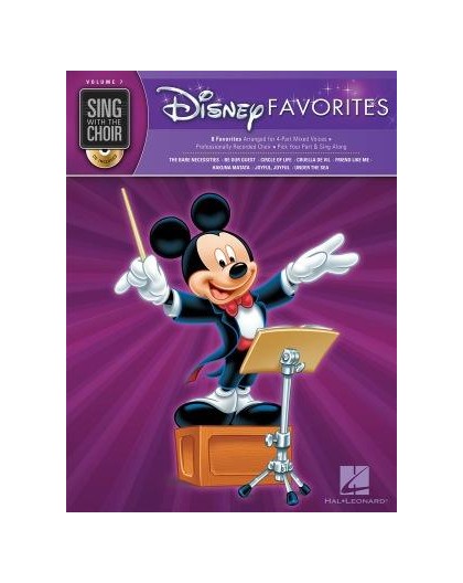 Disney Favorites   CD Sing with the Choi