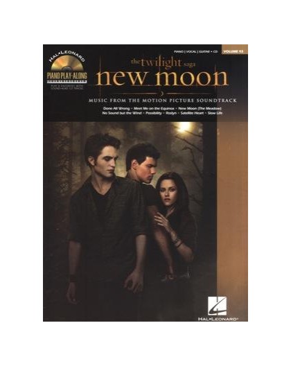 Piano Play-Along Vol. 93 New Moon The Tw