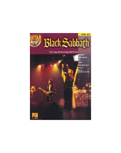 Guitar Play-Along Black Sabbath Vol. 67