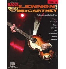 Lennon & McCartney Bass Play-Along Vol13