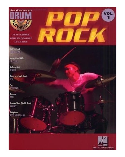 Drum Play-Along Vol.1: Pop Rock Drums