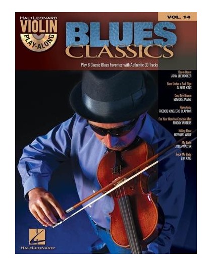 Violin Play-Along Blues Classics Vol. 14