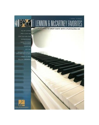 Piano Duet Play-Along Vol.38   CD Lennon