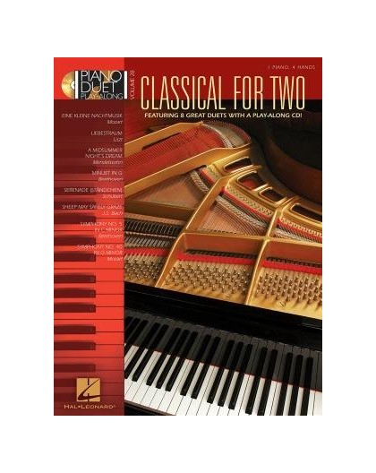 Piano Duet Play-Along Vol.28   CD Classi