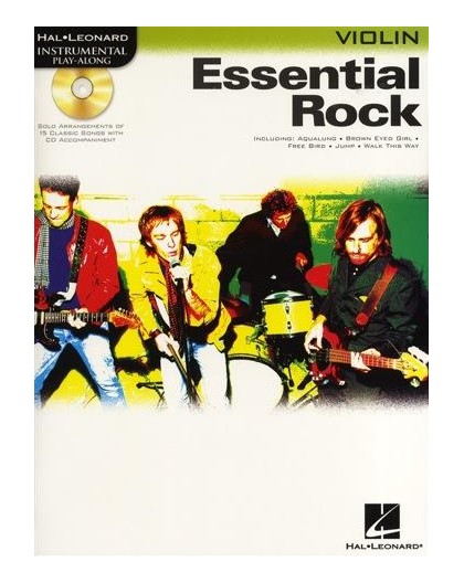 Essential Rock for Violin/ Book/ Online