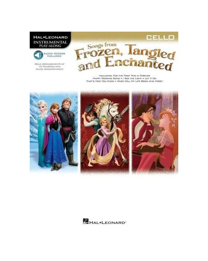 Frozen, Tangled and Enchanted Cello   CD