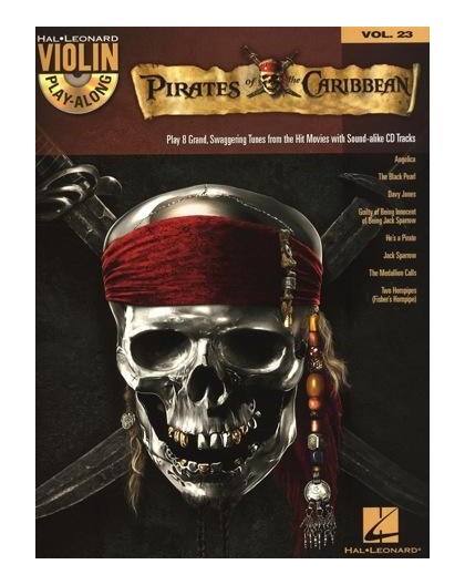 Violin Play-Along Vol. 23 Pirates of the