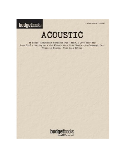 Budgetbooks: Acoustic