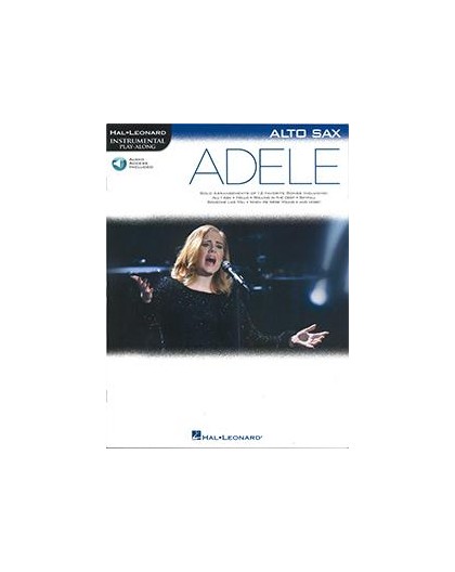 Adele Alto Sax/ Book   Online Audio