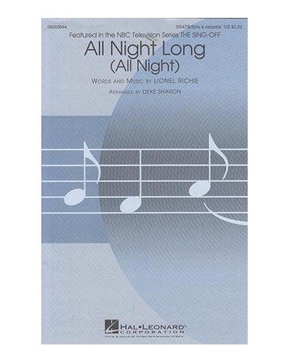 All Night Long All Night/ SSATB