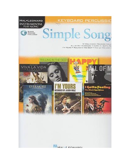 Simple Songs Keyboard Percussion/ Audio