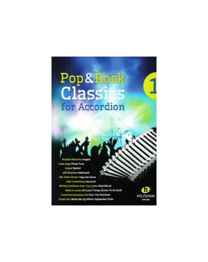 Pop and Rock Classics for Accordion 1