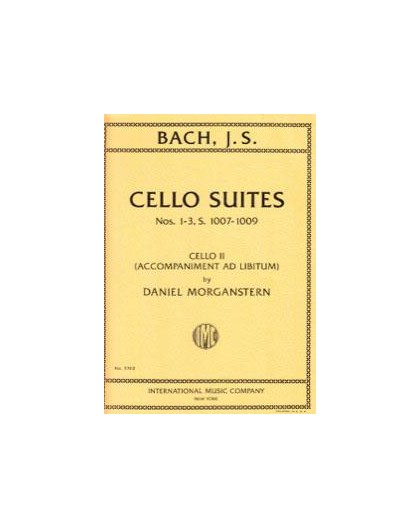 Cello Suite Nºs 1-3 S.1007-1009 Cello II