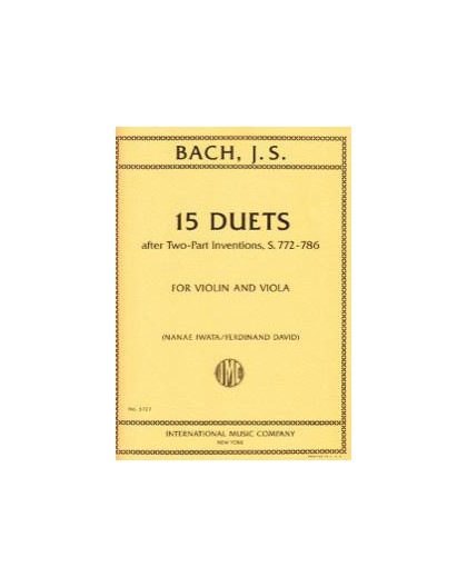 15 Duets (After Two-Parts Inventions, S.