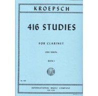 416 Studies for Clarinet Book I