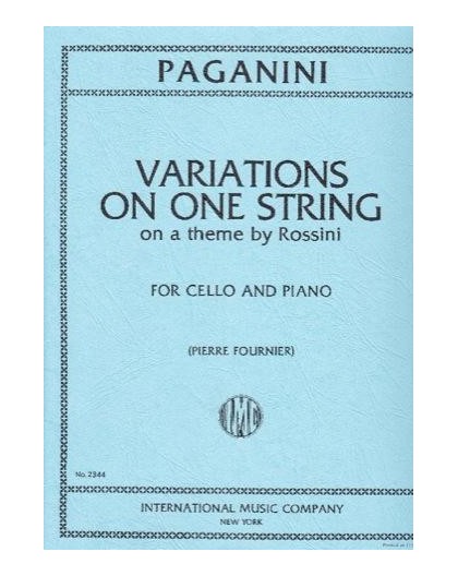 Variations on One String On A Theme By