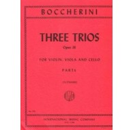 Three Trios Op. 38/ Parts
