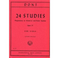 24 Studies Op. 37 Preparatory to Kreutze