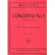 Concerto Nº 5 in A Major KV 219/ Red.Pno