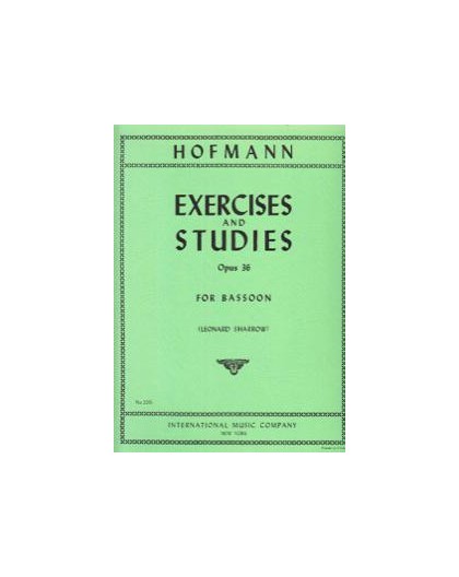 Exercices and Studies Op. 36