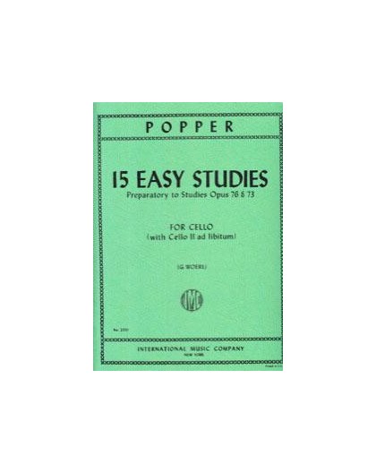 15 Easy Studies Op. 76 & 73 (Duos)