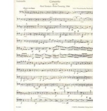 Konzert E minor Op. 64/ Violoncello