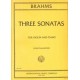Three Sonatas Op. 78, 100, 108