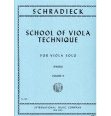 School of Viola Technique Vol. 2