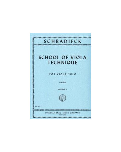 School of Viola Technique Vol. 2