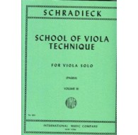 School of Viola Technique Vol. 3