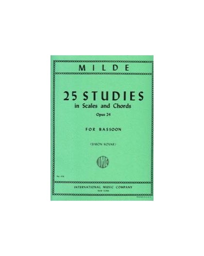 25 Studies in Scales and Chords, Op.24