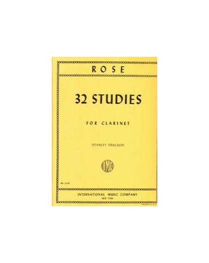 32 Studies for Clarinet