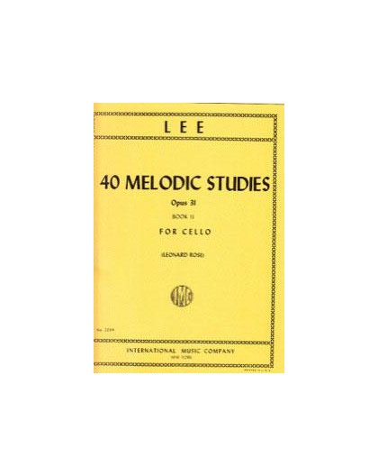 40 Melodic Studies  Op. 31. Book II