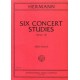 Six Concert Studies Op. 18