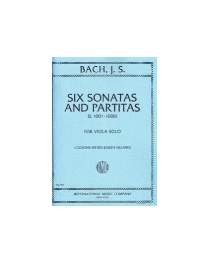 Six Sonatas and Partitas S. 1001-1006