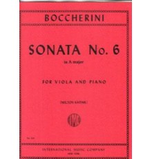 Sonata Nº 6 for Viola and Pinao