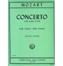 Concerto B Flat Major K 191