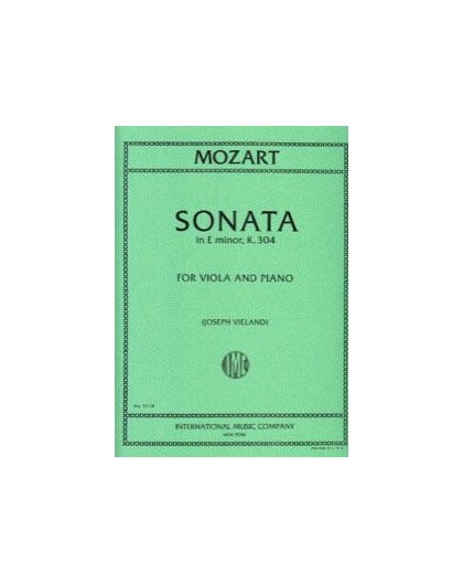 Sonata E minor E moll K. 304