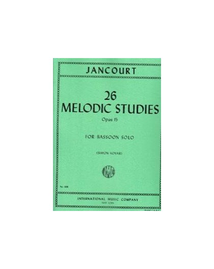 26 Melodic Studies Op.15