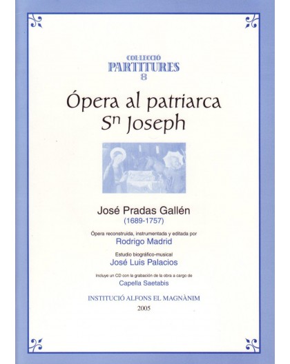 Opera al Patriarca San Joseph   CD