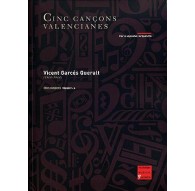 Cinc Cançons Valencianes/ Full Score