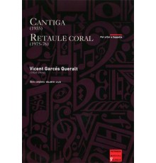 Cantiga (1935). Retaule Coral (1975-76)