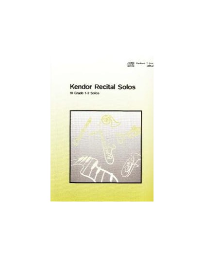 Kendor Recital Solos Baritone B.C   CD