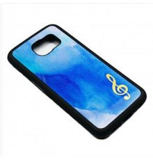 Funda GALAXY S6 Clave de Sol Azul