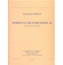 Morceau de Concours III