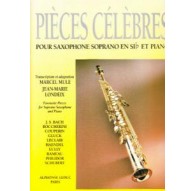 Pièces Célèbres Saxo Soprano y Piano