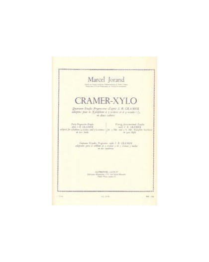 Cramer-Xylo Vol. 1, 40 Etudes Progressi.