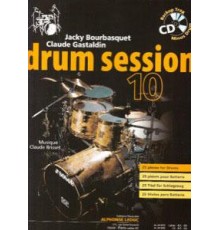 Drum Session 10 25 Pieces Batterie   CD